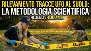 Pillole di Ufologia N.24 - Tracce UFO al suolo. Seconda parte: l'indagine operativa sul luogo.