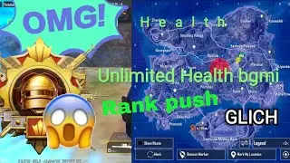 Unlimited health glitch |Bgmi rank push event glich #glitch #gaming