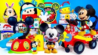 12 Minute Satisfying with Unboxing Disney Mickey Mouse Big Airplane Playset | Review Toys ASMR