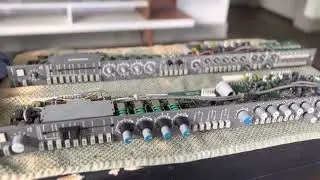 Neotek Swap Saga PT.3 at Schematic Studios - Channel Strip Cleaning
