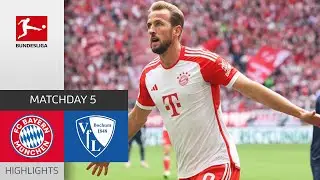 Hat-Trick-Harry & Bayern with 7-Goal-Gala | Bayern M&uuml;nchen - VfL Bochum | Highlights MD 5 Bundesliga