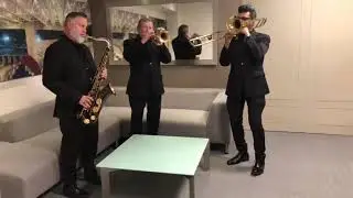 Ramon Flores (Trumpet) - Alejandro Carballo (Trombone) - Greg Vail (Sax) - LUIS MIGUEL BRASS SECTION
