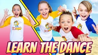 Джаззи учит танцу Fun Squad из музыкального видео 