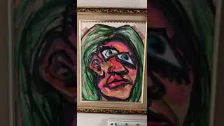Detail Teaser for DrainedEye&rsquo;s original painting, &lsquo;BAD CHOICES&rsquo;
