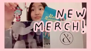KPOP UNBOXING HAUL Red Velvet Seulrene Monster Album, Red Velvet Trolls Merch, First April Album