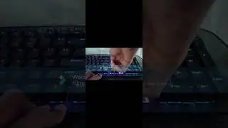 Redgear Shadow Blade removing its keycaps and inserting it back tutorial | #shorts