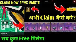peak day play time emote/how to claim ffws 2021 emote in free fire/peak day play time free fire
