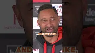 Don't mess with Benji! 🤫 #shorts | NRL on Nine