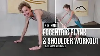 Stronger Pushups & Planks in 4 Minutes | Eccentric Pushup Workout