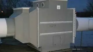 Viron PVC horizontal wet scrubber, approx. 20,000 CFM  #521A