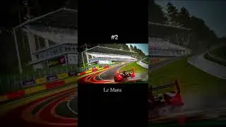 top 3 race tracks #lemans