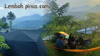 LEMBAH PINUS CAMP N CAFE |TERBARU| Wisata puncak 2| Camping ground bogor