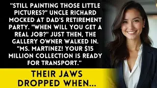 My Family Called Me 'The Broke Artist' at Dad's Re