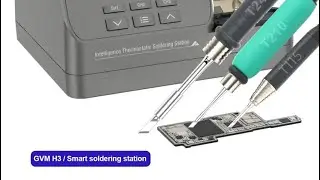 GVM H3 3-in-1 smart soldering station