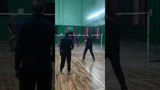 Badminton show match 24/01/26 #badminton #lifeisbutadream 