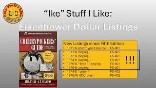 Ike Stuff I Like:  Peg Leg Ikes listed in the CherryPickers' Guide, will TPG pop reports follow soon