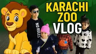 Karachi Zoo Vlog 🦁 | Maao (Ishwa) Got Scared of Lion 😱 | Family Fun #trending #viral 