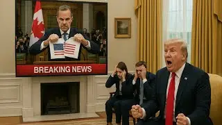 CANADA STRIKES BACK: Carney CUTS All Trade With the US Until Trump Drops Tariffs