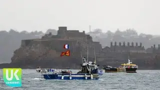 Brexit fishing row on the brink as French protesters storm Jersey&rsquo;s power-supplying beach | bre...