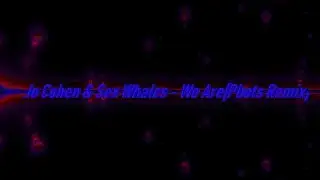 Jo Cohen & Sex Whales - We Are[Pbots Remix]