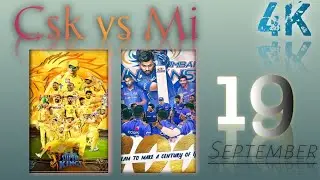 ||csk vs mi || short status ❤️🌼|Ipl 2021| 19 september||4k|by dt edition