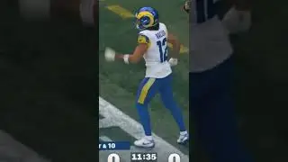 PUKA IS HIM!!😈🔥 #nfl #pukanacua #losangelesrams #fypp