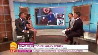 Piers Realises Adam Rickitt is Married to Katy! | Good Morning Britain