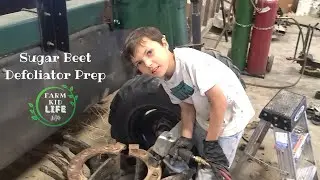 Sugar Beet Defoliator- Prepping for Harvest with New Flails