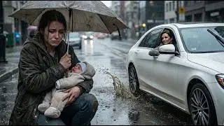 Incredible Moment: Rich Woman's Cruel Act Exposed, Leading to Life-Changing Help for Single Mom!