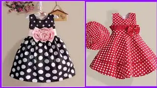 polkadot baby froks Beautiful ❤️ baby froks