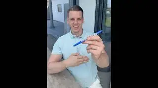 Zaubertrick mit einem Stift #magic #tricks #viral #fyp #shortvideo #entertainment #fun
