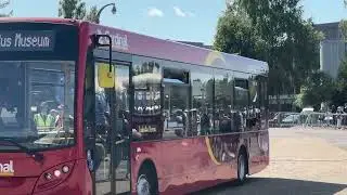 ADL Enviro200 Cardinal Buses DE665 YY66PCX London Bus Museum