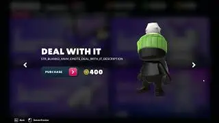 Deal With It Emote - Blankos Block Party (Early Access)