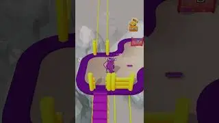 Bridge race challenge game 🎮 💪 🙌 #trending #funny #shorts