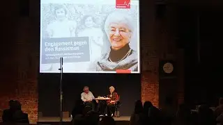 Engagement gegen den Rassismus &ndash; Zeitzeugin Ruth Weiss im Gespr&auml;ch mit Lutz Kliche