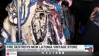 NKY vintage store fire destroys inventory, community rallies to help