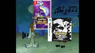 Spongebob Wrong Notes Meme but Pok&eacute;mon SV and BW Driftveil City Theme and Coastal Terarium Theme