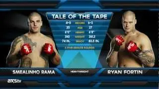 MFC 35 Smealinho Rama vs Ryan Fortin