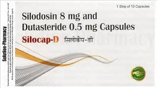 Silocap-D Capsule | Silodosin + Dutasteride |  पुरुषों  में प्रोस्टेट के बढ़ने की समस्या कम करे