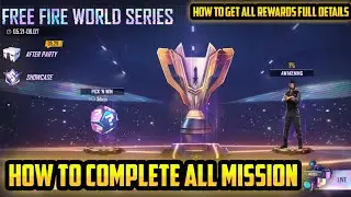 How To Complete Free Fire World Series Event || FF World Series Event Ko Complete Kaise Kare 🤔