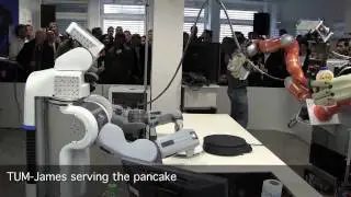 Robotic Roommates Making Pancakes