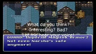 Final Fantasy VI Widescreen Patch test Snes 9x