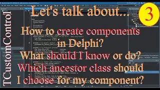 Delphi: Building components in VCL framework - Visual TCustomControl - 03