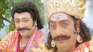 ராவணன் ஸ்ரீ ராமனின் மனைவி மீது ஆசைப்பட்டார்!😱​​| Ramayanam | Panchamirtham Movie Scene | Tamil Scene