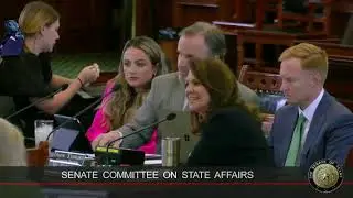 Texas Senate Committee on State Affairs Meeting, Part 1 - March 30, 2023