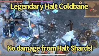 Grim Soul: Legendary Halt Coldbane! Finally Completing No Damage from Halt Shards Task!