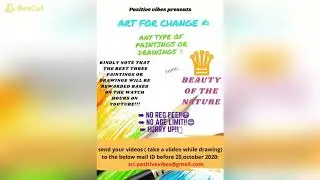 Free Online Drawing Competition 2020 | No Age Limit | No Registration Fees | Get Exciting Prizes