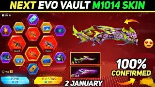 Next Evo Vault Evo Gun Skins Confirmed😍- NewEvo Vault Kab Change Hoga |M1014 Return Free Fire