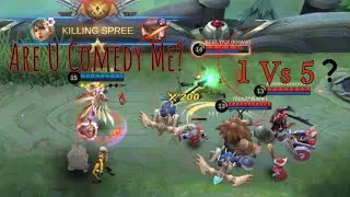 Playing Freya 1st Time After Revamp🔥/Classic Fun🥳/MobileLegends ❤️
