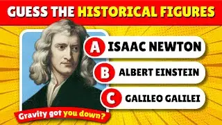 Are you a true history buff? 🔍 Guess the Historical Figures! | Can You Name Them All?